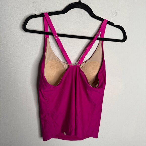 summersalt Women's Pink Adjustable Strap Casual Tank Top - Size 10 - Picture 2 of 4
